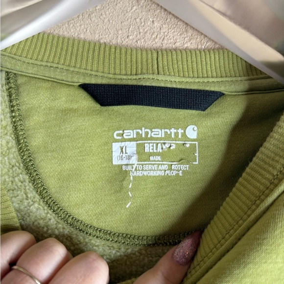 Carhartt Women's Crewneck Midweight Graphic Sweatshirt XL - Picture 4 of 5